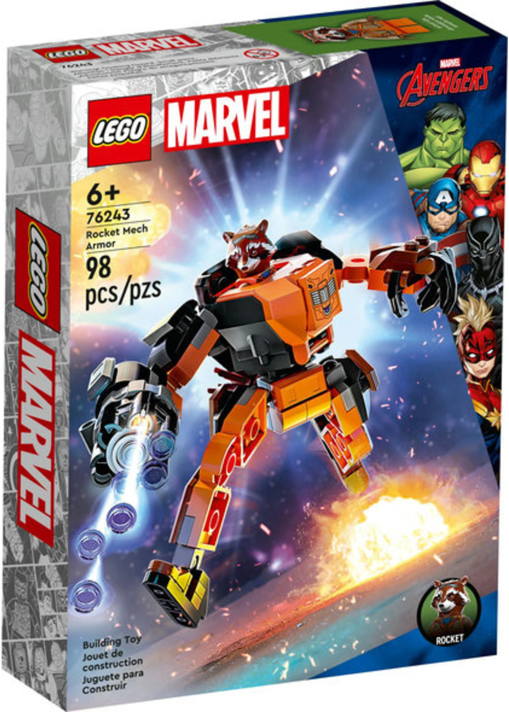 LEGO 76243 - Rocket Mech Armor