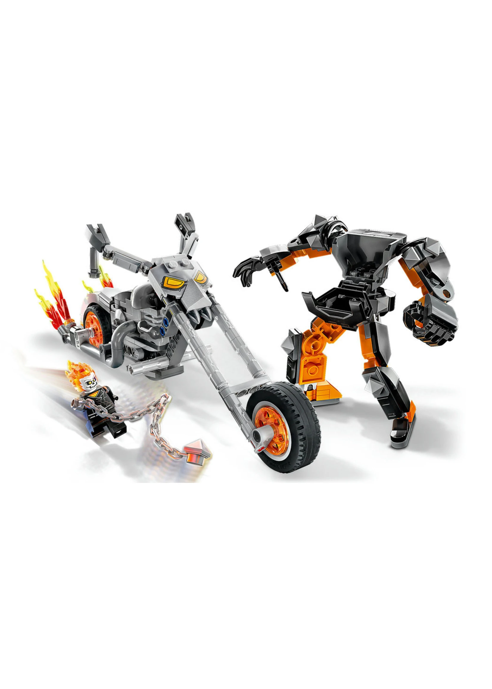 LEGO 76245 - Ghost Rider Mech & Bike - Image 4