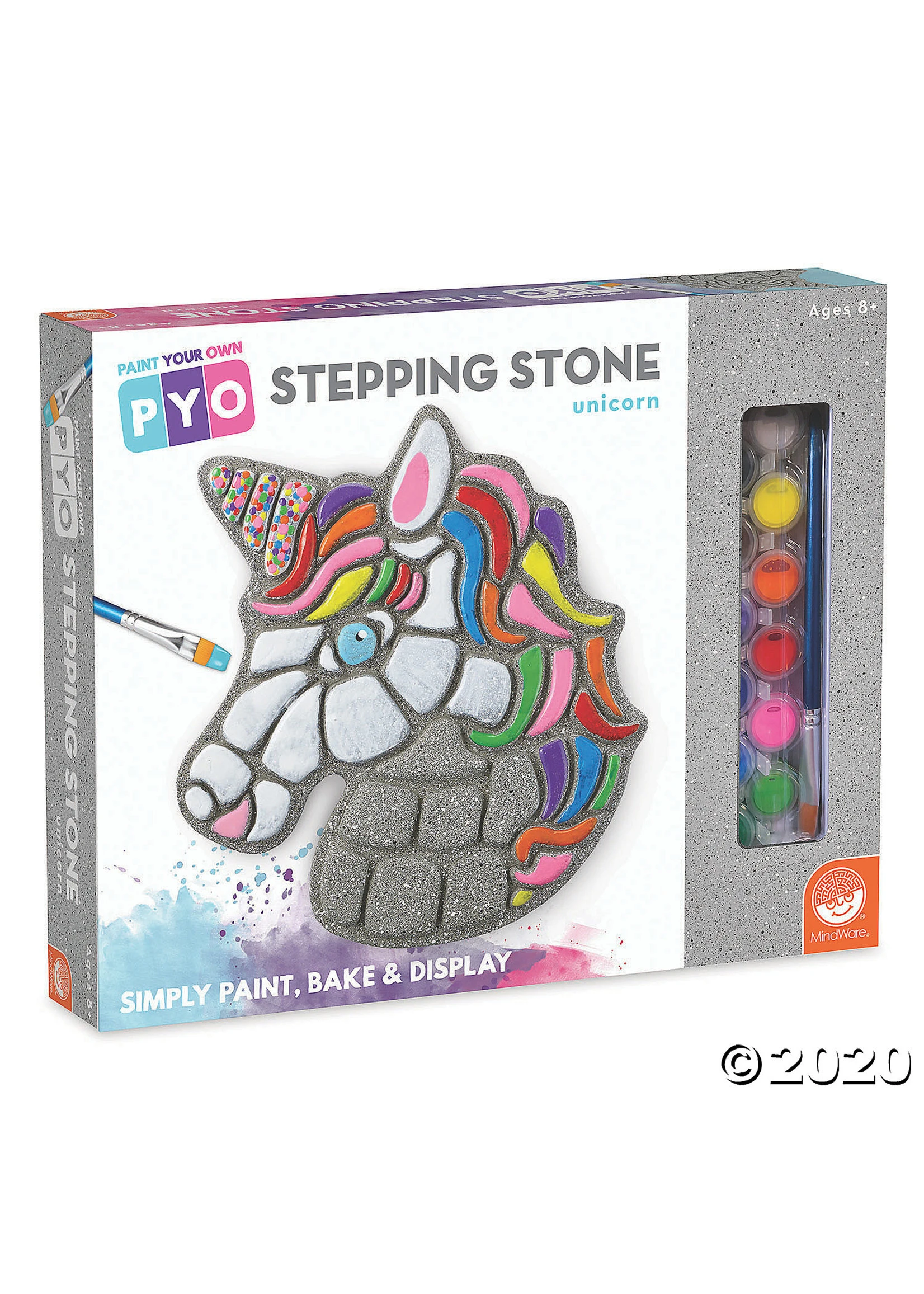 MindWare Paint Your Own: Unicorn Stepping Stone