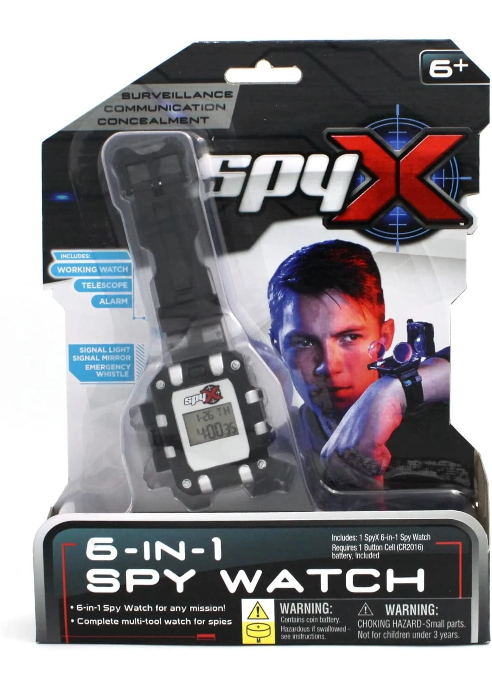 Mukikim Spy X 6-in-1 Spy Watch