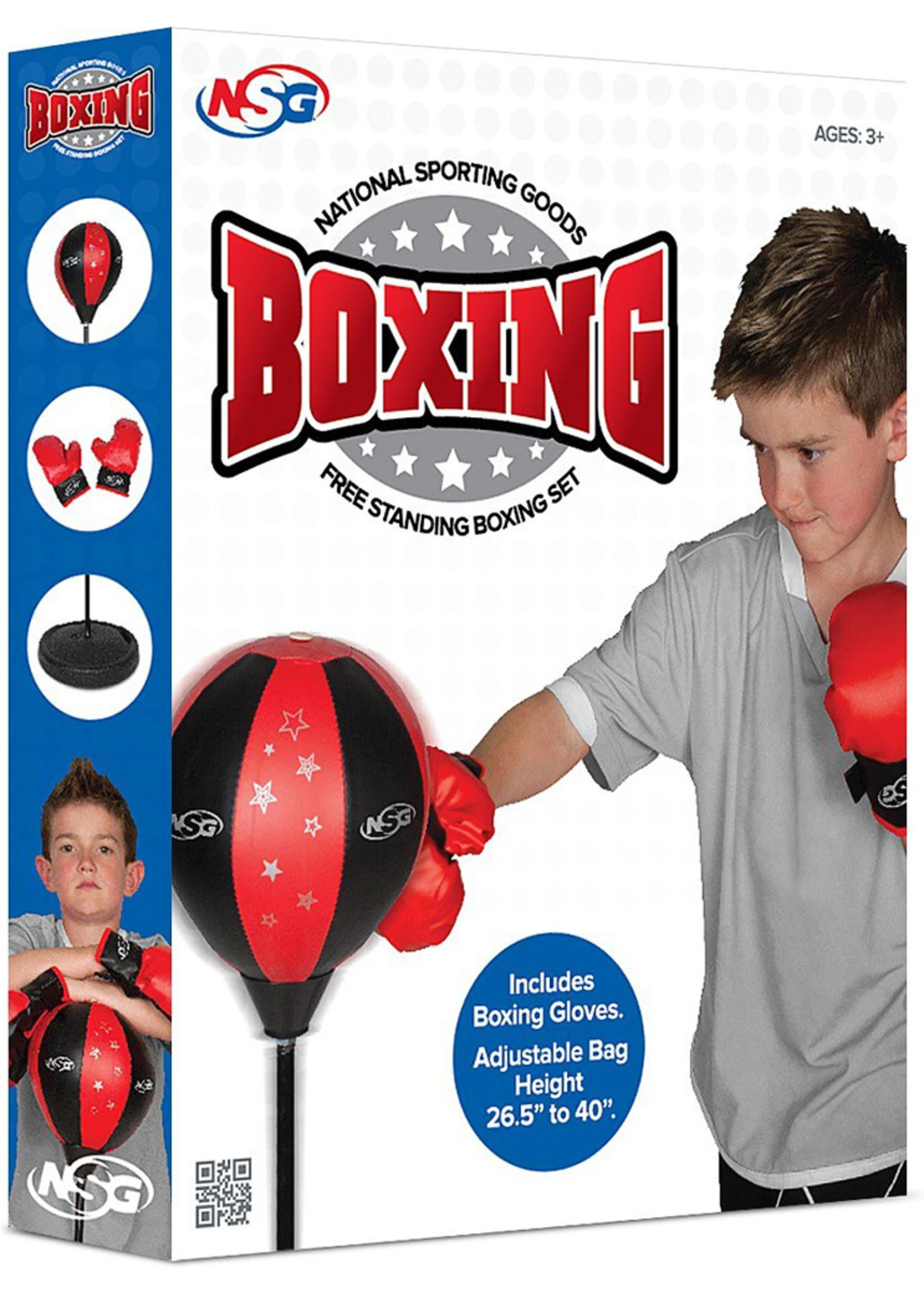 National Sporting Goods Free Standing Boxing Set