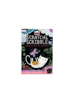 Ooly Mini Scratch & Scribble Cutie Cats