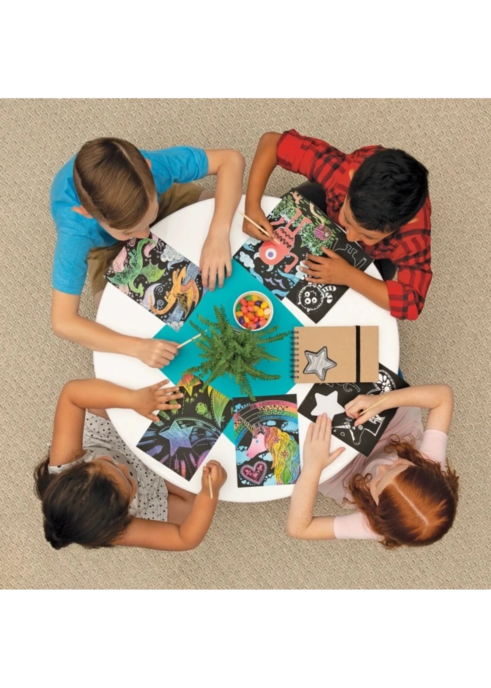 Ooly Scratch & Scribble Magical Unicorn - Image 2