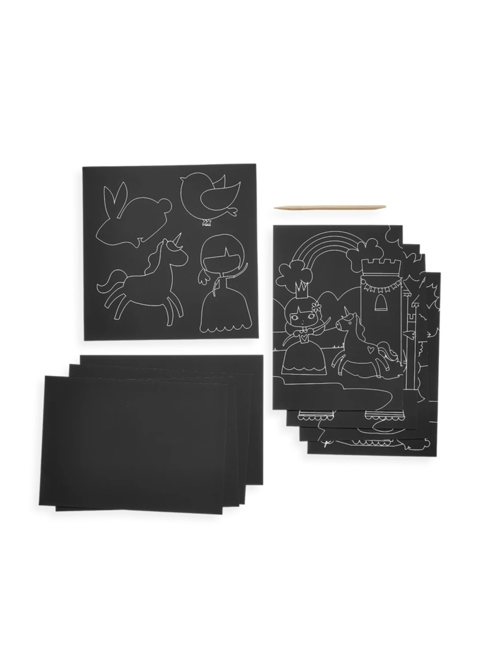 Ooly Scratch & Scribble Princess Garden - Image 2