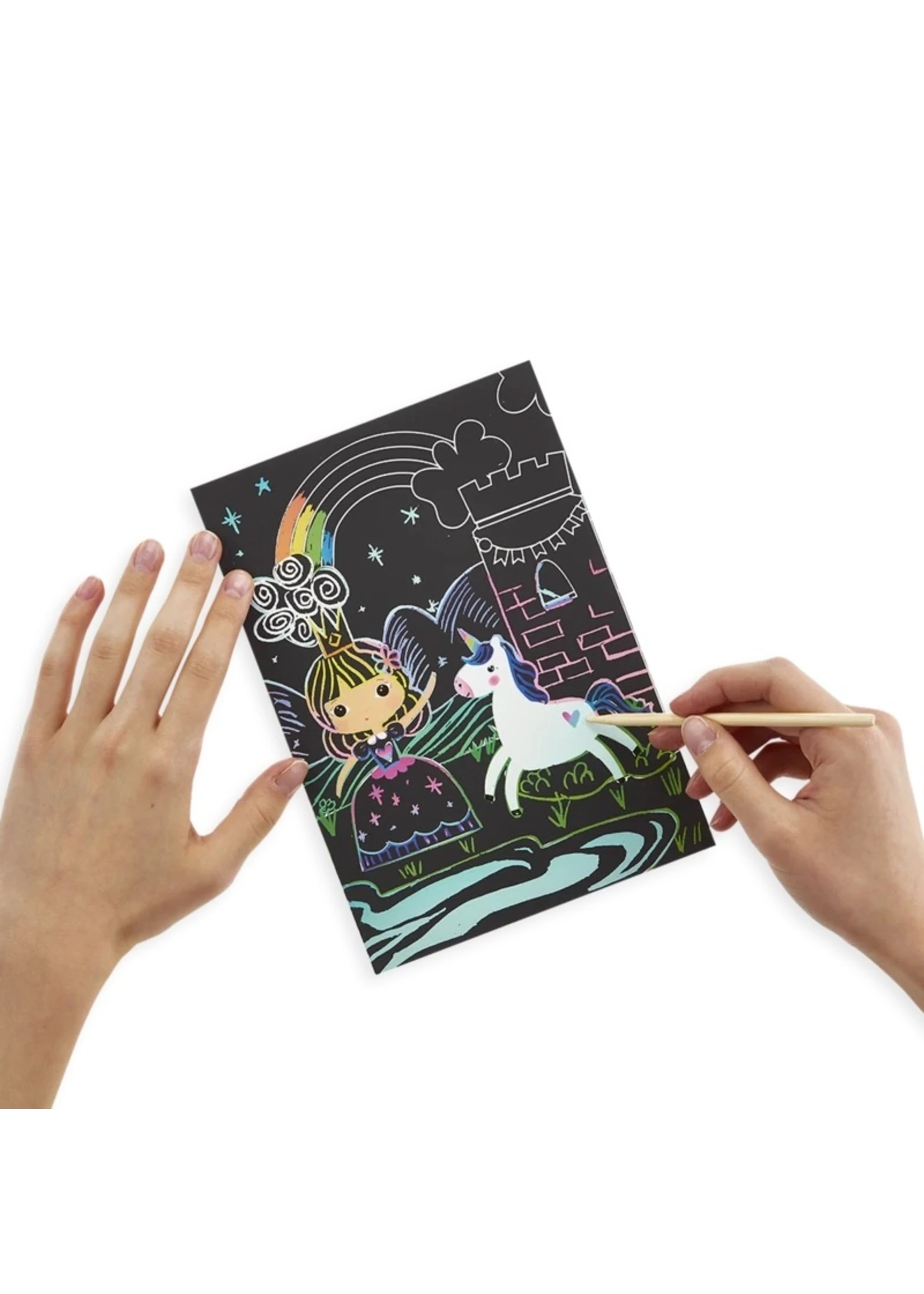 Ooly Scratch & Scribble Princess Garden - Image 4