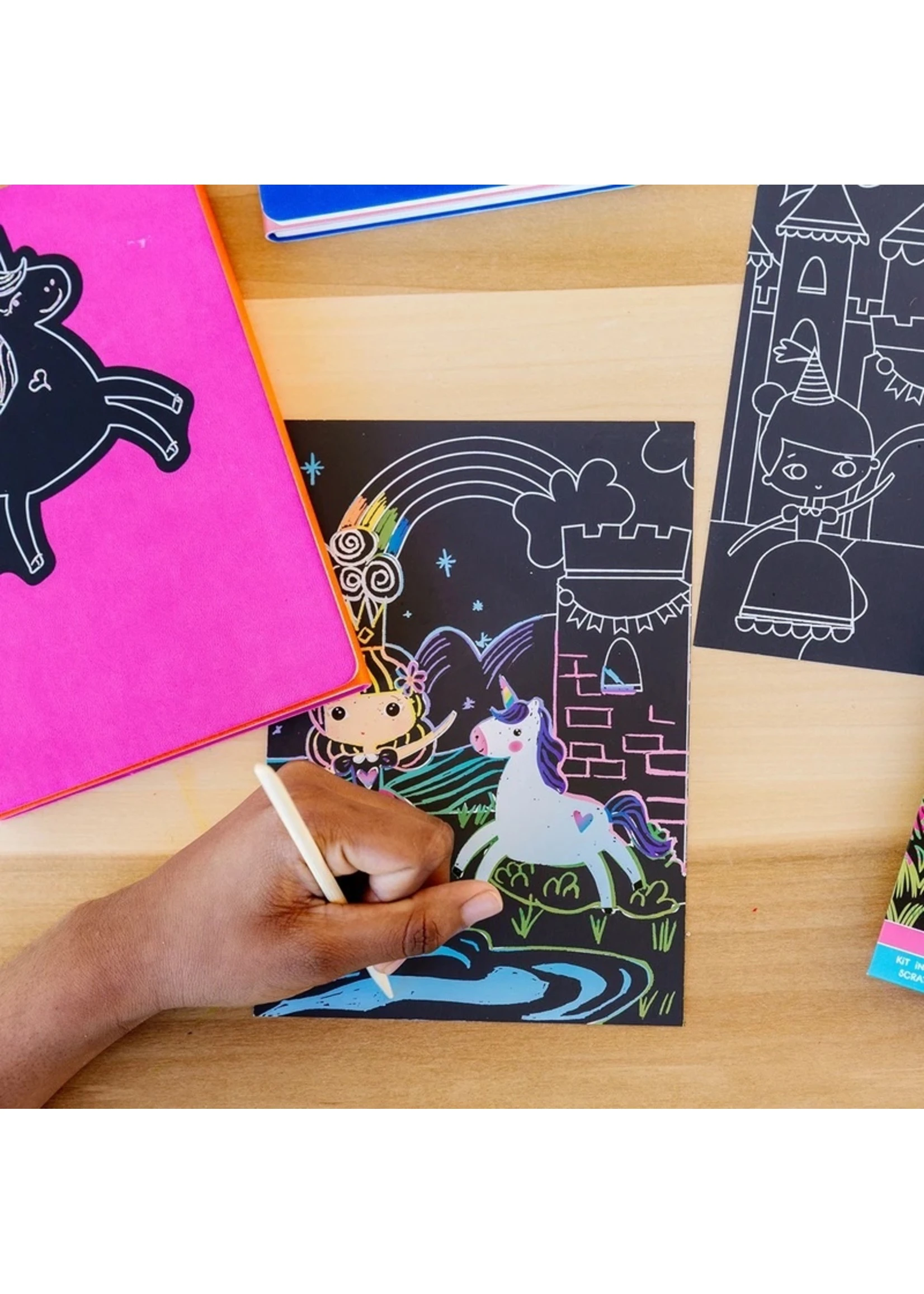 Ooly Scratch & Scribble Princess Garden - Image 5