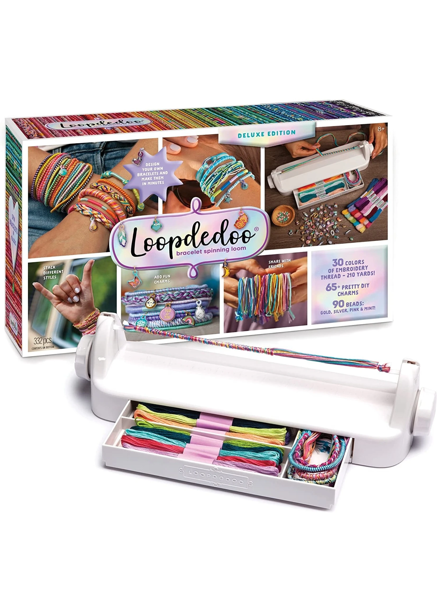 Play Monster Loopdedoo Bracelet Spinning Loom Kit - Deluxe