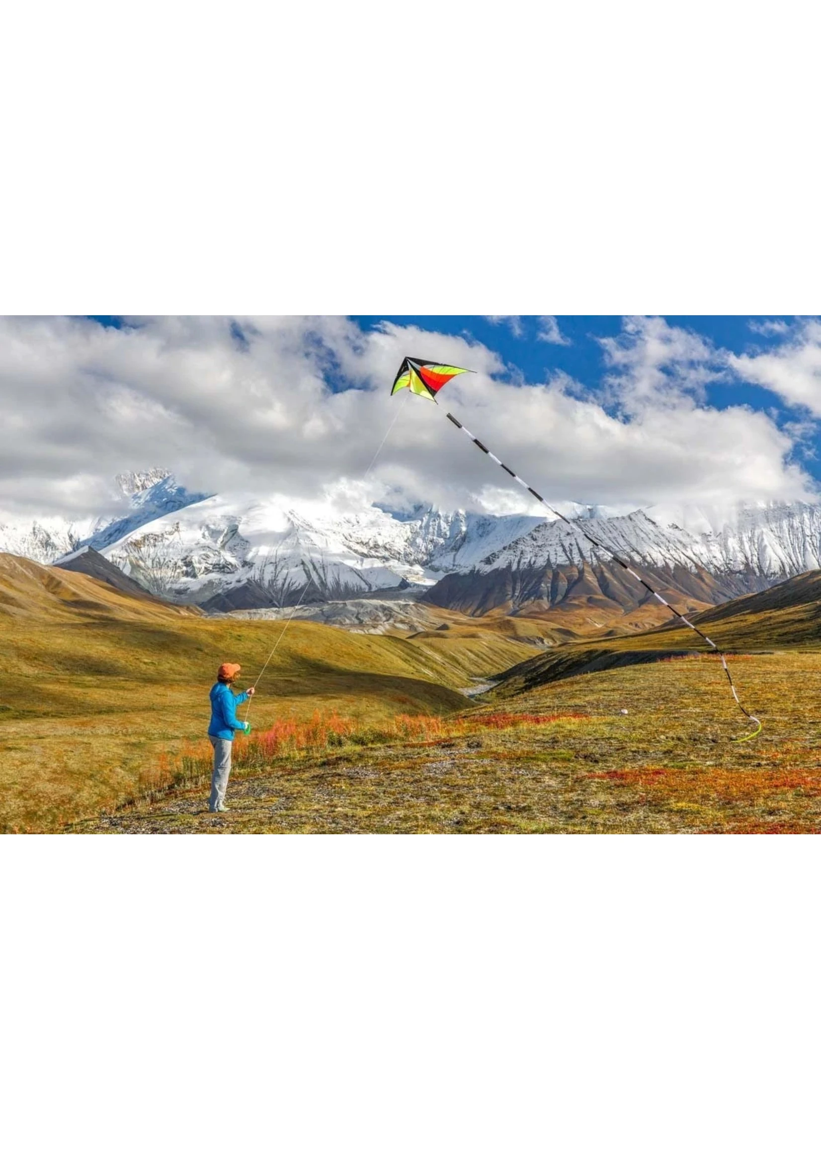 Prism 20' Tube Tail - Black & White - Image 2