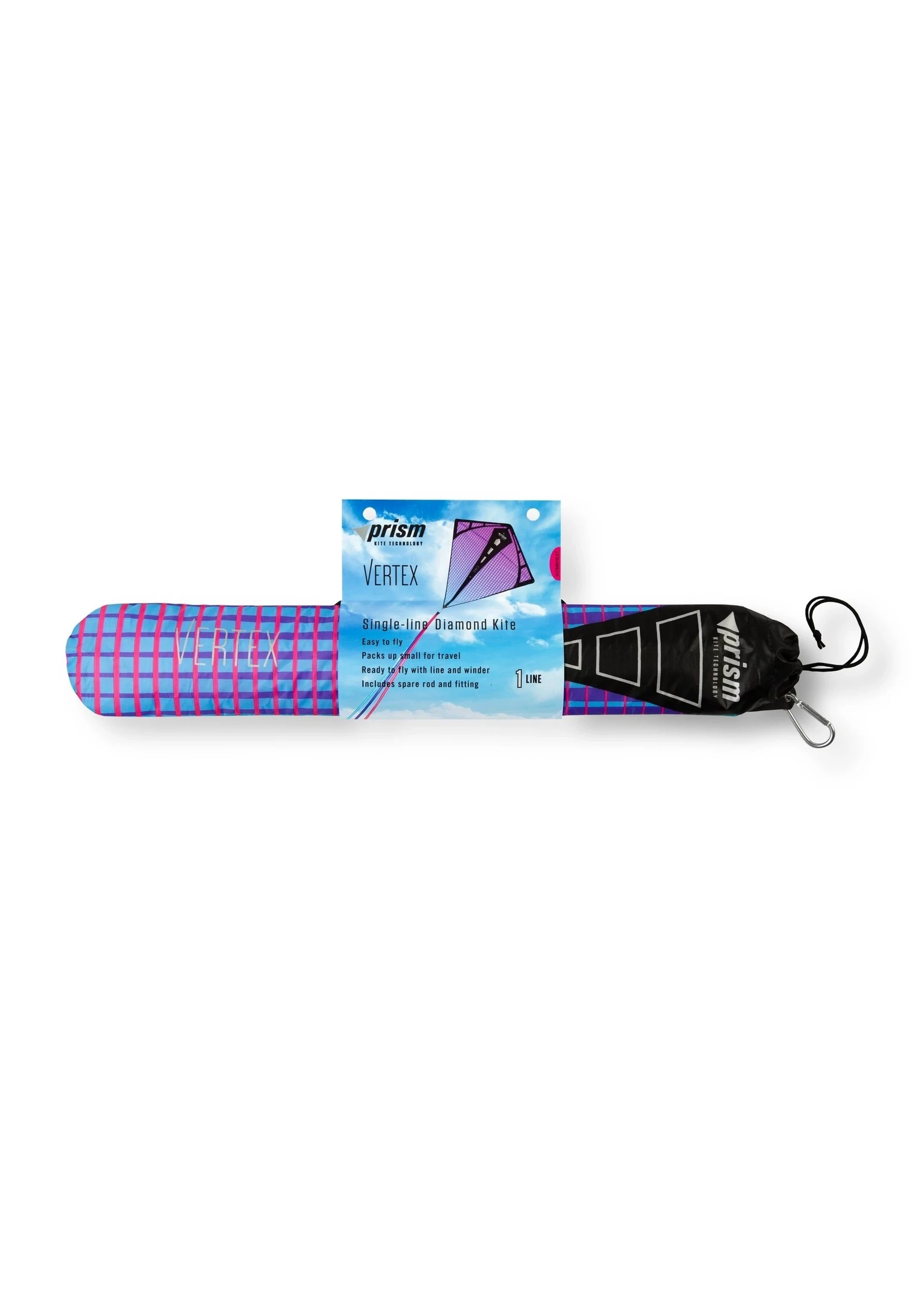 Prism Vertex Ultraviolet - Single Line Kite - Image 3