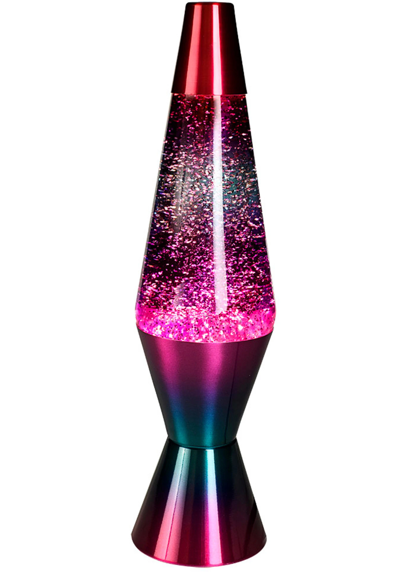 SCHYLLING 14.5'' Lava Lamp Berry Glitter/4