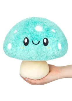 SQUISHABLE Mini Turquoise Mushroom