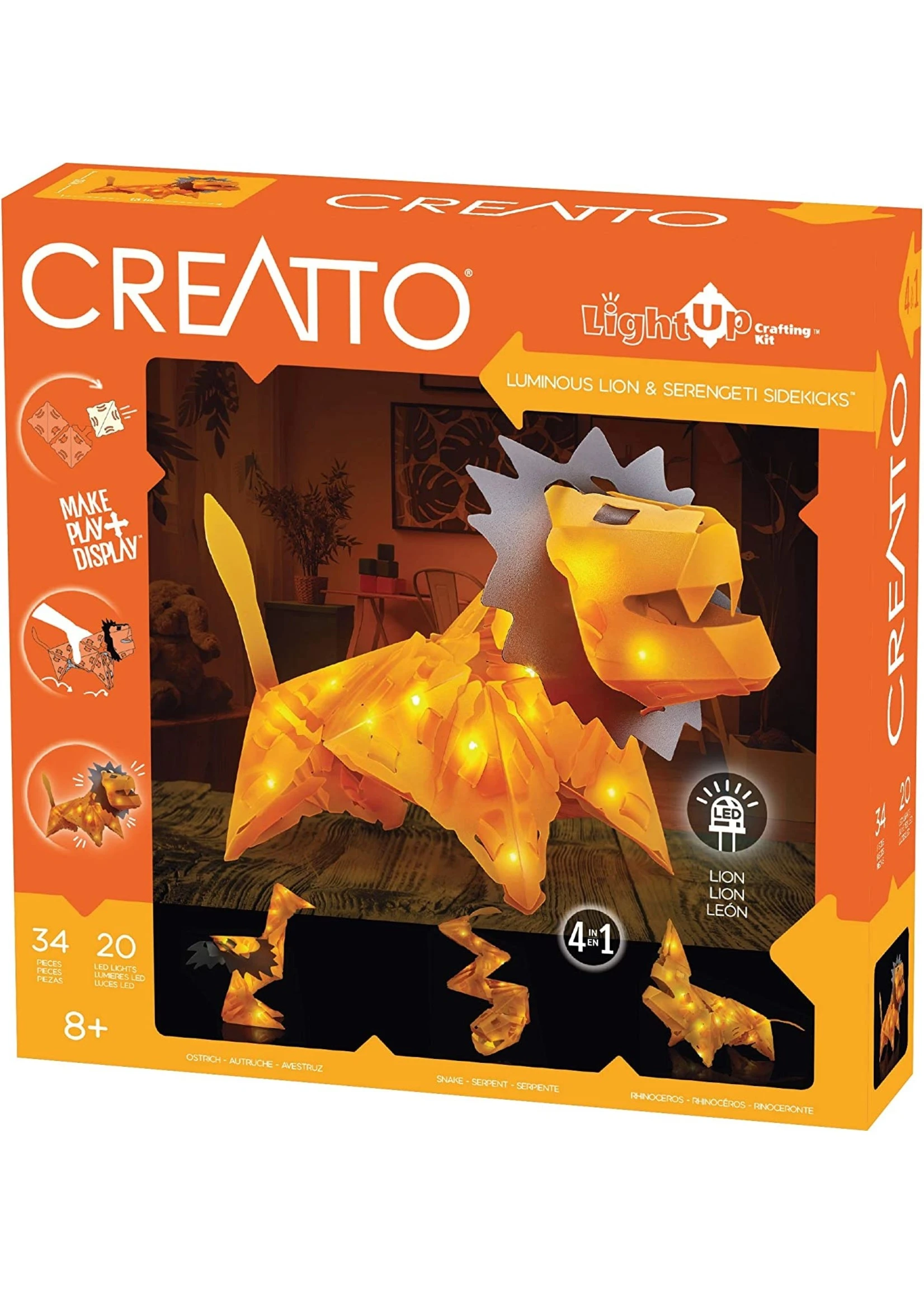 Thames & Kosmos Luminous Lion & Serengeti Sidekicks