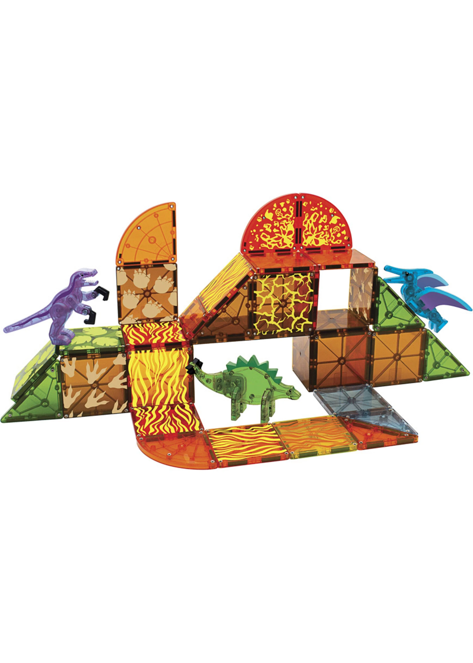 Valtech Magna-TilesĀ® Dino World 40-Piece Set - Image 3