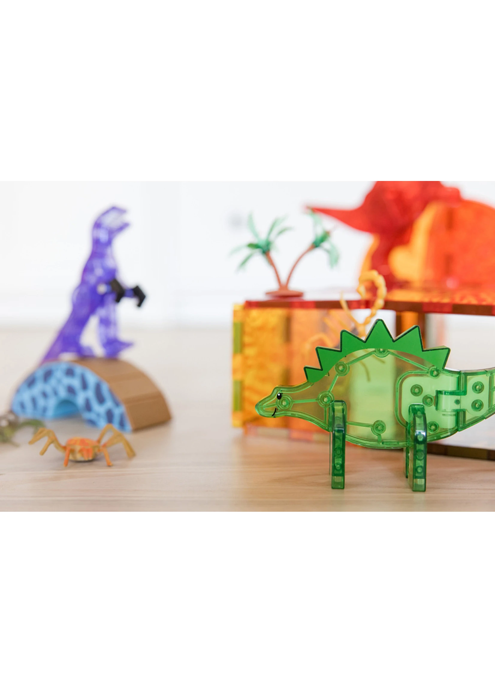 Valtech Magna-TilesĀ® Dino World 40-Piece Set - Image 4