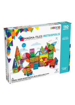 Valtech Magna-TilesĀ® Metropolis 110-Piece Set