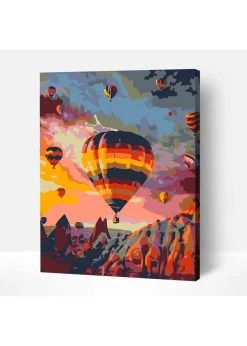 Wise Elk Artwille - Flight Over The Rocks DIY Paint By Numbers