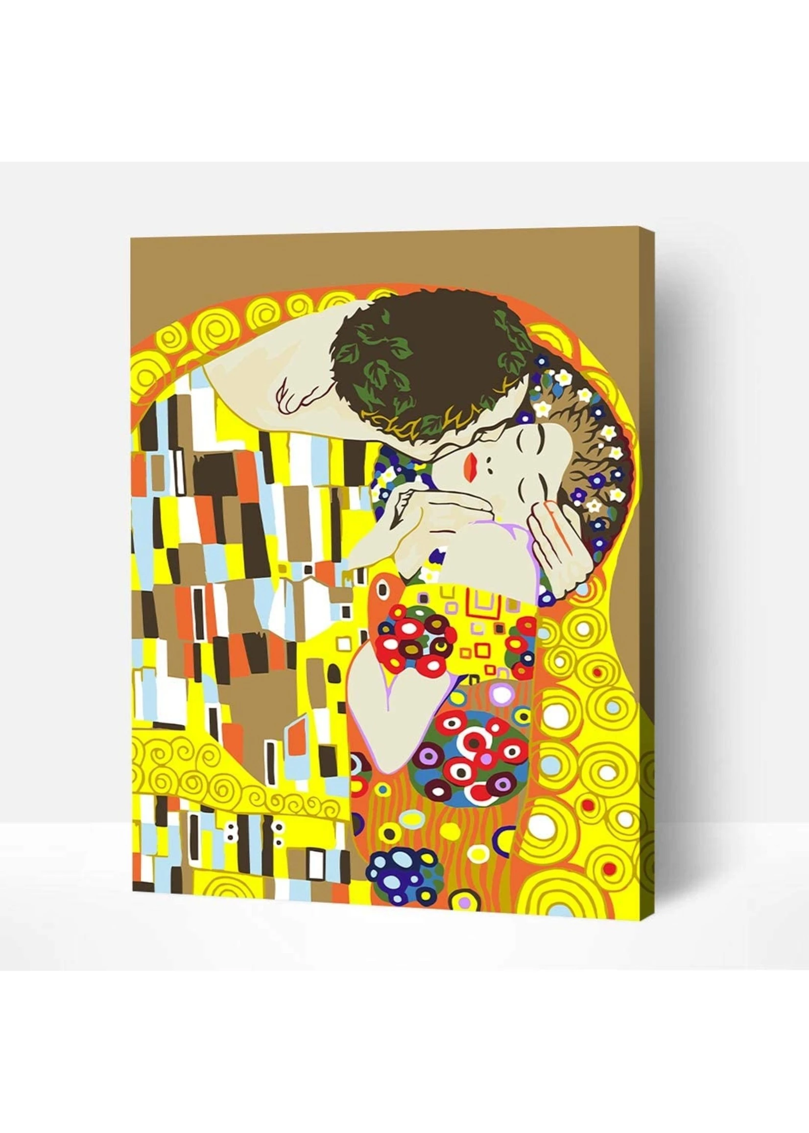 Wise Elk Artwille - Kiss (Modern) DIY Paint By Numbers