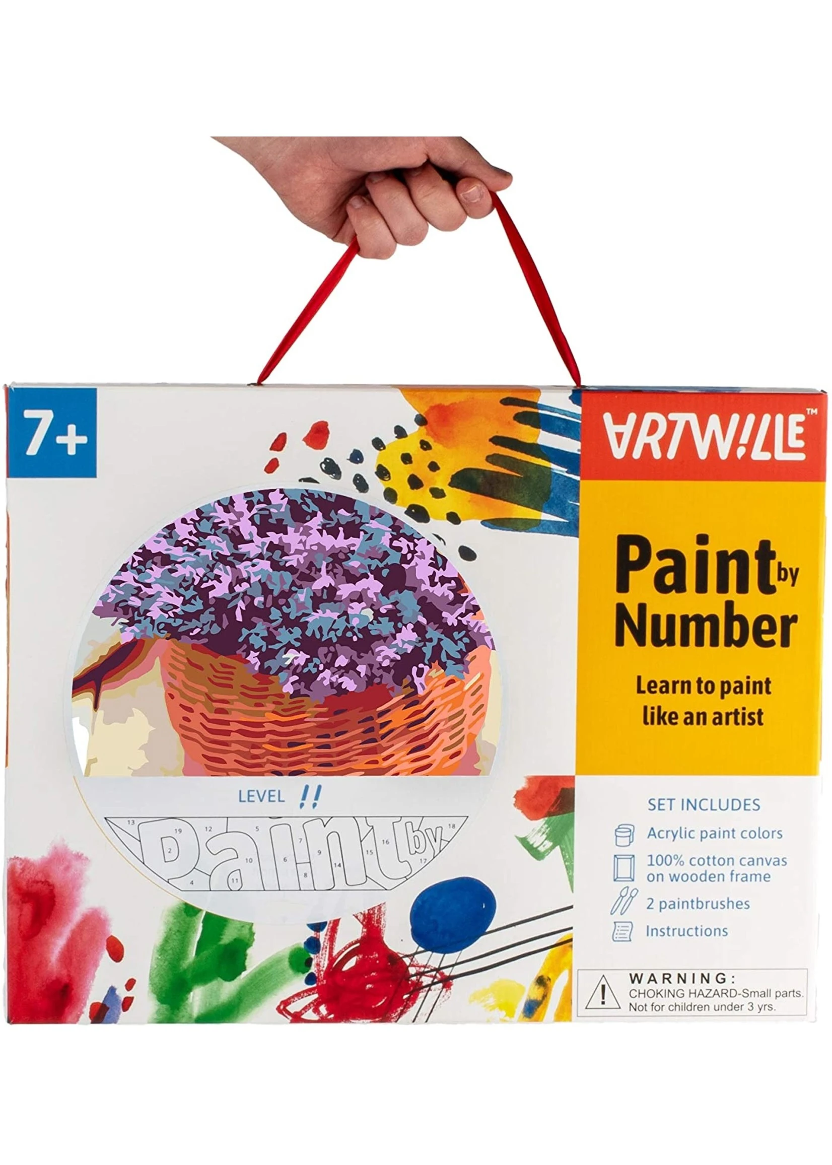 Wise Elk Artwille - Lavender Aroma DIY Paint By Numbers - Image 2