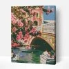Wise Elk Artwille - Romantic Mood (River Bridge) DIY Paint By Numbers