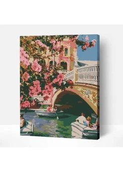 Wise Elk Artwille - Romantic Mood (River Bridge) DIY Paint By Numbers